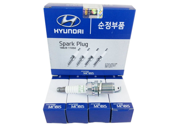 1882911050 Genuine Hyundai Spark Plug Set(4pcs) for Hyundai Avante, i30, i30CW, Kia Cerato (1)