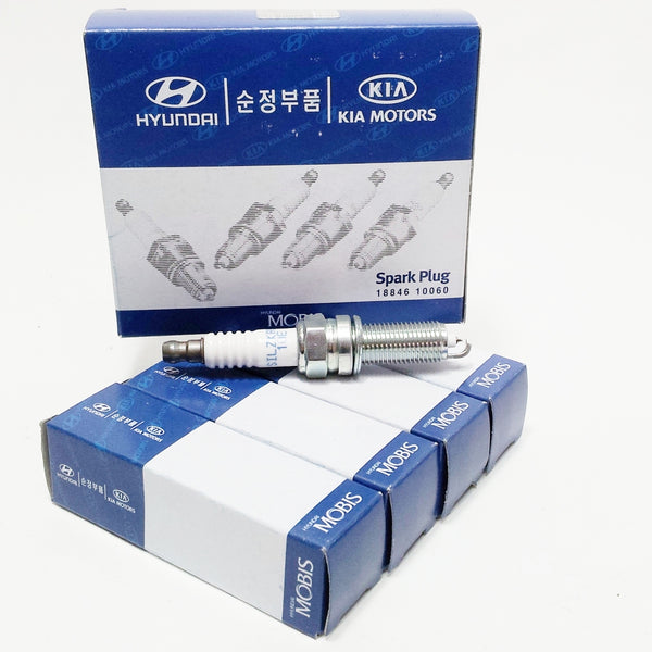 1884610060 Genuine Spark Plug Set(4pcs) for Hyundai i30, Veloster, Accent, Avante, Kia Soul, K3, Pride, Forte, Forte Koup