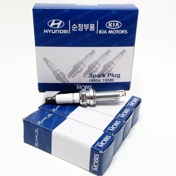 1885410080 1885410090 Genuine Spark Plug Set(4pcs) for Hyundai i30, Accent, Avante, Kia Soul, K3, Pride, Forte, Forte Koup