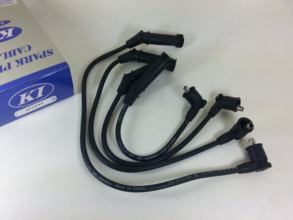 2750122B00 Genuine Spark Plug Cable Set for Hyundai Accent 1994~1999, Verna 1999~2006, Avante 1995~2000, 2750122B10