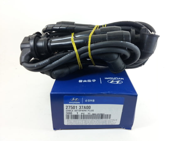 2750137A00 Genuine Spark Plug Cable for Kia New Sportage 2004~2006, Cerato 2003~2006, Optima 2000~2005, H yundai Lavita, Tuscani, Avante, Trajet