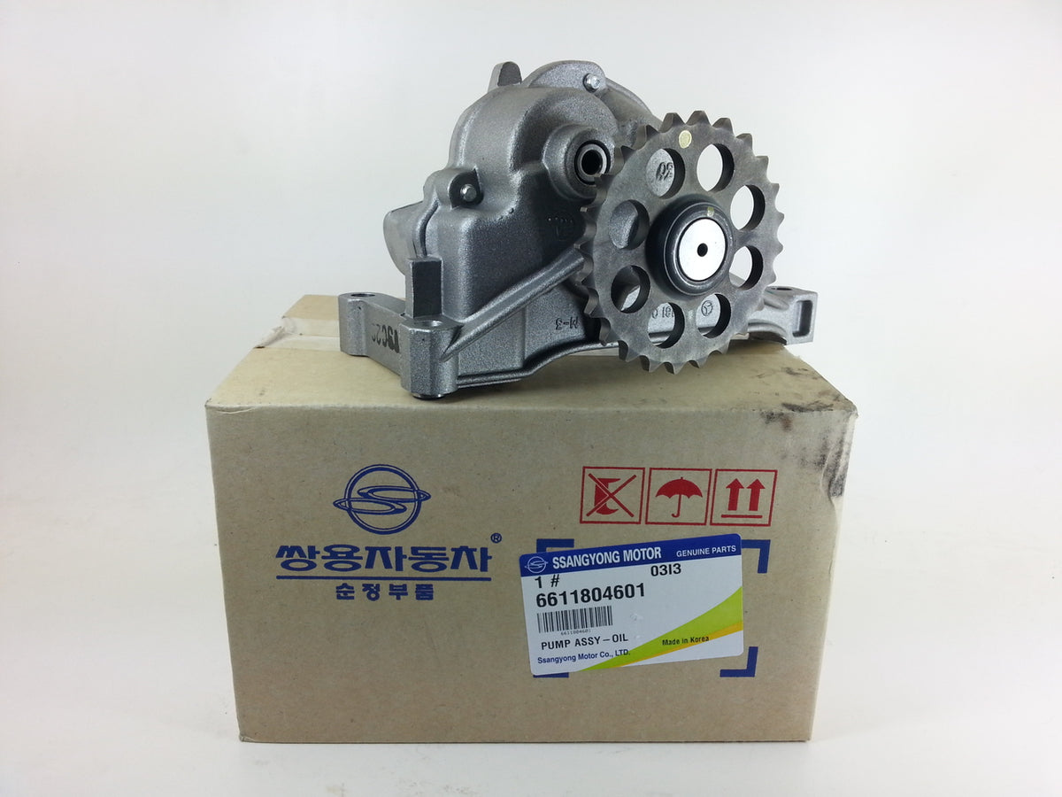 6611804601 Genuine Oil Pump for Ssangyong Musso, Istana, New Korando,