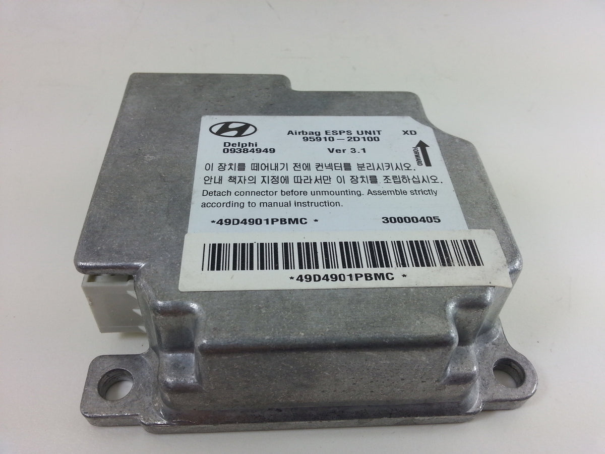 959102D100 Used Airbag Control Module for Hyundai Avante XD 20002006