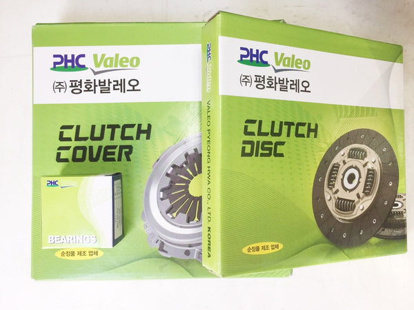PHC Valeo Clutch Disc/Cover/Release Bearing Set for Ssangyong Istana, 6622503603(VKD21369) / 6622503704(VKD21371) / 6612503015(VKD20487)
