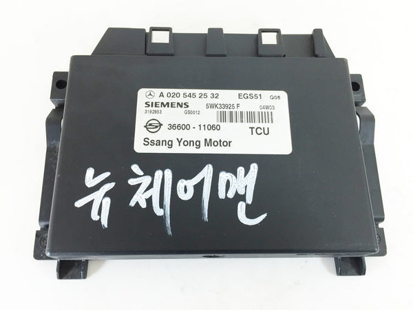 0205452532 3660011060 Used TCU (Transmission Control Unit) for Ssangyong Chairman