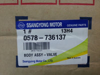 0578736137 Ssangyong Genuine Valve Body for Ssangyong Actyon, Actyon Sports, Kyron, Musso