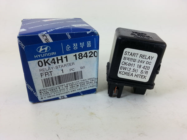 0K4H118420 Genuine Starter Relay for Kia Frontier 2000~2003