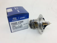 2550027000 Genuine Thermostat for Hyundai Santafe / Verna / Click / Avante / Trajet / Sonata / Grandeur / i30 /Carens / Lotze / Cerato / Pride