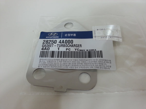 282504A000 Genuine Turbocharger Gasket for Hyundai Libero 2000~2007, Starex 2002~2007, Porter II 2003~2006, Grand Starex 2006,2007, Kia Sorento 2002~2006, Bongo III 2006