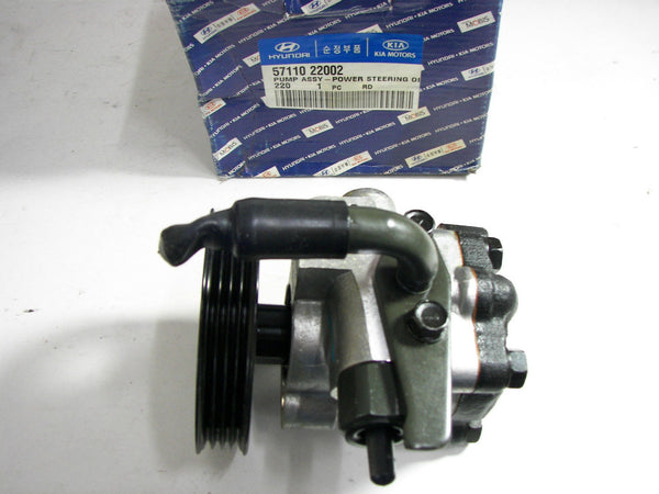 5711022002 Genuine Hyundai Kia Power Steering Oil Pump for Hyundai Accent, 5711022000