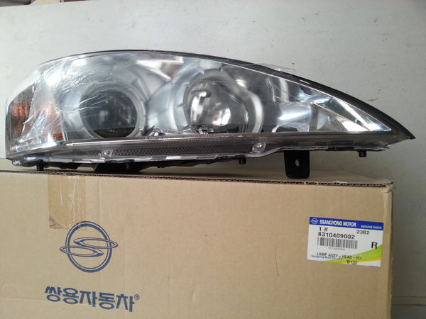 8310409002 Genuine Head Lamp for Ssangyong Kyron