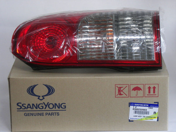 8360232003 Genuine Tail Lamp, RH for Ssangyong Actyon Sports