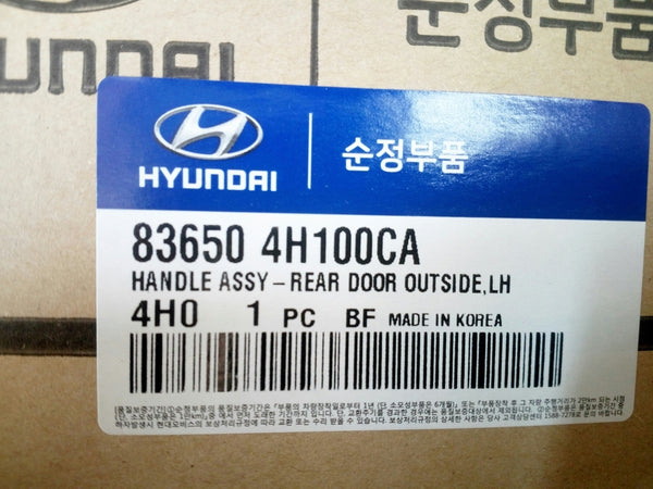 836604H100CA Genuine Rear Door Outside RH Handle for Hyundai Grand Starex