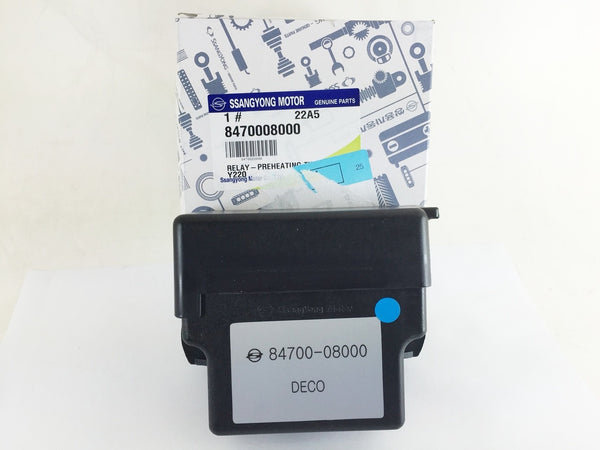 8470008000 Genuine Preheating Time Relay for Ssangyong Rexton, Kyron, Stavic, Rodius