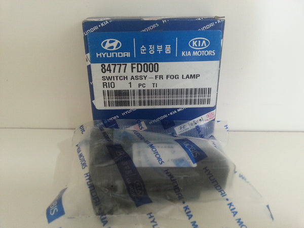 84777FD000 Genuine Front Fog Lamp Switch for Kia Rio, #D-2