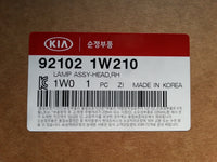 921021W210 Genuine Hyundai Kia Head Lamp, RH for Kia All New Pride 2011~