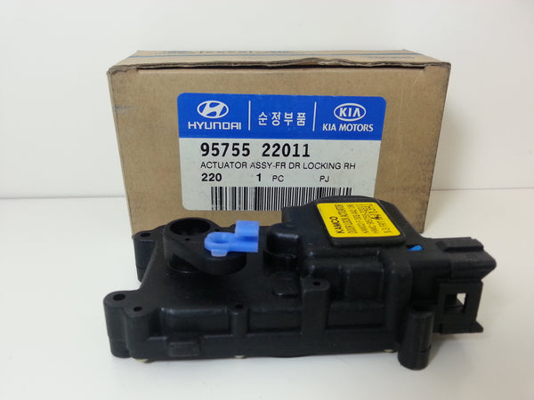 9575522011 Genuine Front DR Locking RH Actuator for Hyundai Accent 1994~1999, #D-1
