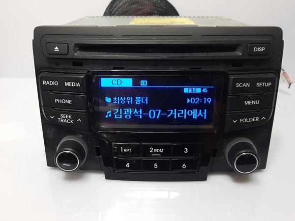 961703S2504X Used Audio for Hyundai Sonata YF 2009~2014