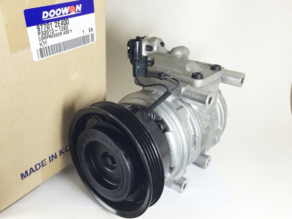 977012E400 DOOWON A/C Compressor for Hyundai Tucson 2006~2009, Kia New Sportage 2006~2010