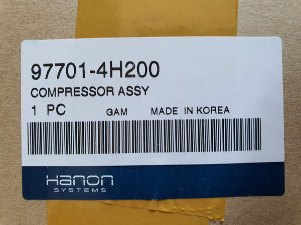 977014H200 HANON HVCC A/C Compressor for Hyundai Grand Starex, Korea Origin