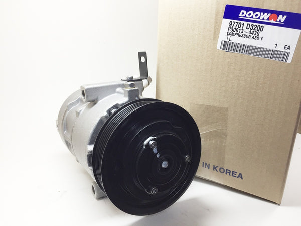 97701D3200 DOOWON OEM A/C Compressor for Kia Sportage, Export Version, Korea Origin