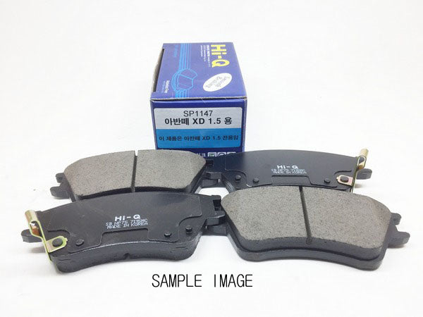 SP1392 Hi-Q Front Pad Set for GM Matiz Creative, Spark