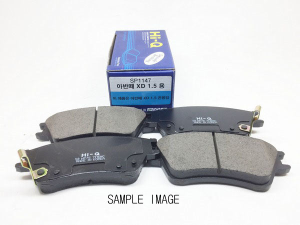 SP1186 Hi-Q Front Brake Pad Set for Kia Pride, Hyundai Verna, 581011GA00