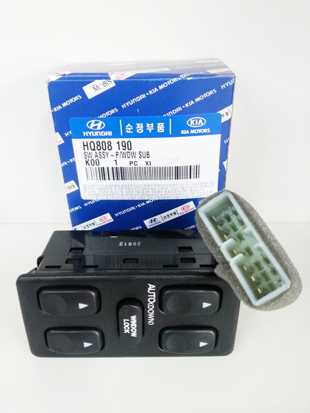 HQ808190 Genuine Power Window Sub Switch for Hyundai Galloper 1990~1999/HKB01-1