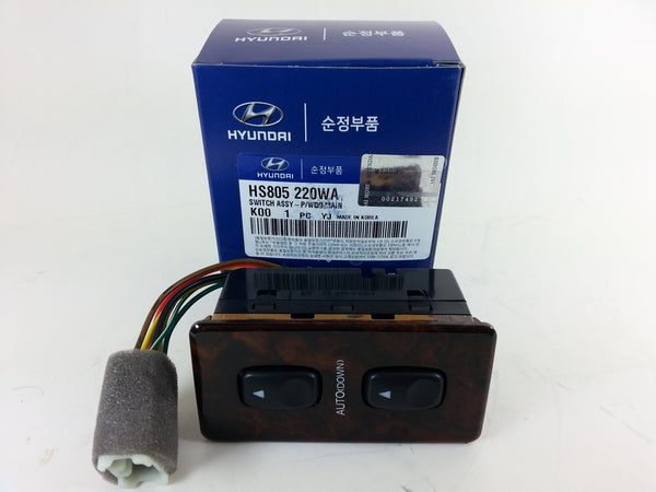 HS805220WA Genuine P/WDO Main Switch for Hyundai Galloper 2000~2003 –  Kpartsmall