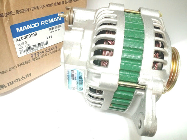 3730022020 3730022011 MANDO Remanufactured Alternator for Hyundai Avante, AL000010R, Korea Origin (W,1)