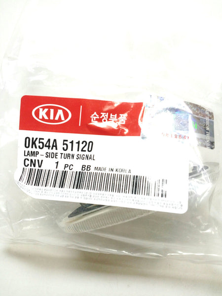 0K54A51120 Genuine Side Turn Signal Lamp for Kia Carnival, Bong III